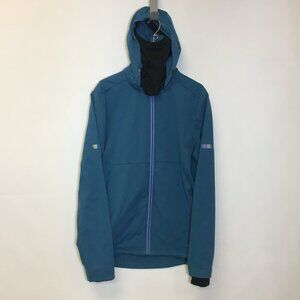 Running Room Women's Hooded Running Jacket  - Size M - Pre-owned - 8Z581Z